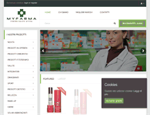 Tablet Screenshot of myfarma.com